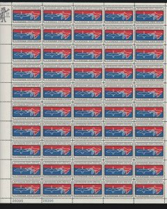 US 1306 5c Migratory Bird Treaty Mint Stamp Sheet OG NH