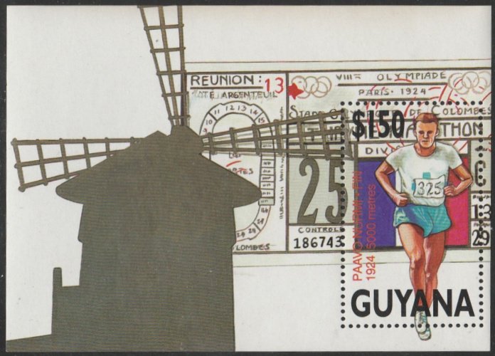 Guyana #2398 MNH Souvenir Sheet cv $5.50