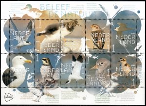 Netherlands sw3931-40 - Mint-NH - (1) Coastal Birds (2020) (cv $17.50)