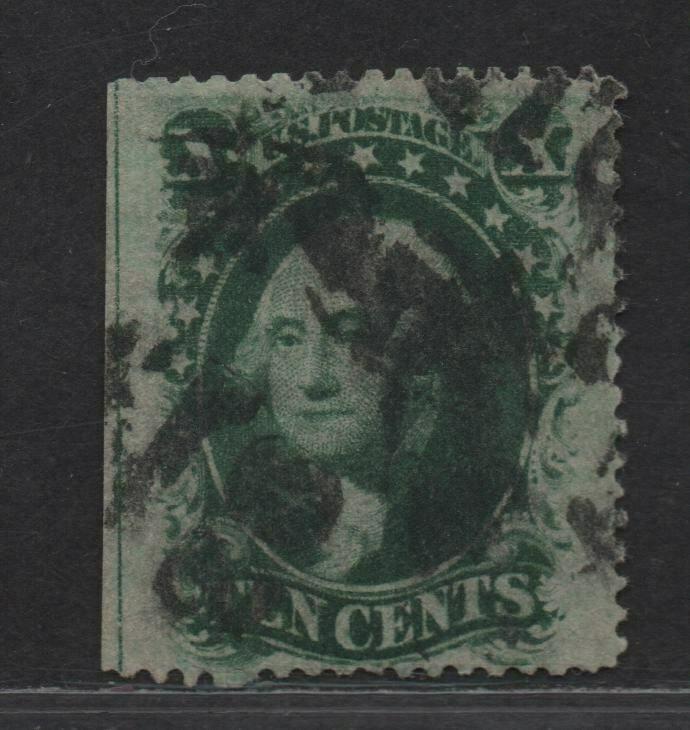 $US Sc#35 used, XF JUMBO margin copy, Cv. $55