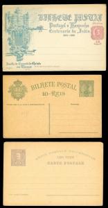 PORTUGAL COLONIES & others (39) Early Mint Unused Postal Cards Many Better!