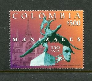 Colombia 1143, MNH, City of Manziles 150th Ann 1998. x23474