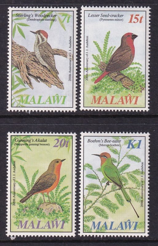 Malawi 470-473 Birds MNH VF