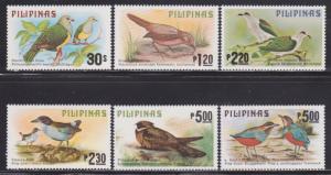 Philippines Sc # 1392-1397 VF-never hinged set nice colors cv $ 29 ! see pic !