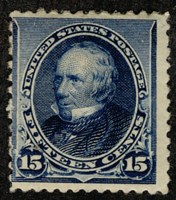 US #227 SCV $180.00 F/VF mint hinged, super fresh color, Scarce mint stamp,  ...