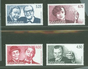 Denmark #1156-1159  Single (Complete Set)