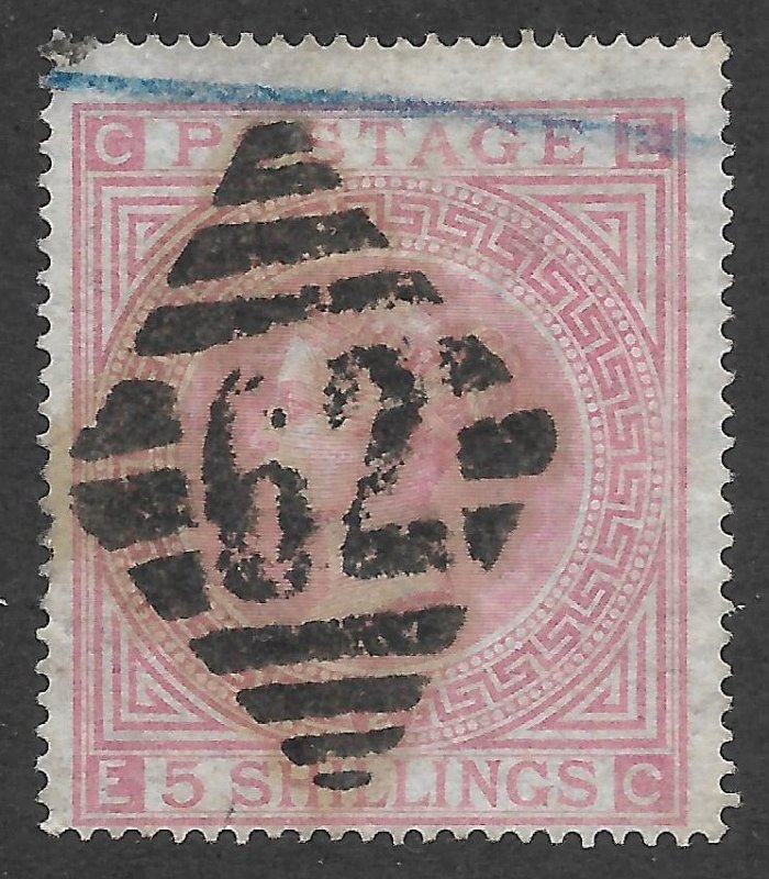 Doyle's_Stamps: Jumbo 4-Margin 1867 Rose Victorian #57, Plt2  w/Diamond 62 Cnx