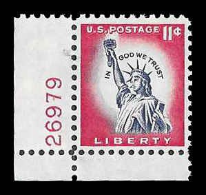 PCBstamps  US #1044A 11c Statue of Liberty, MNH, (20)