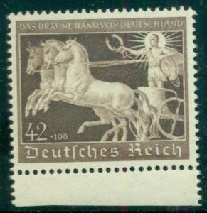 GERMANY #B173 42+108pf Chariot, og, NH, VF, Scott $90.00