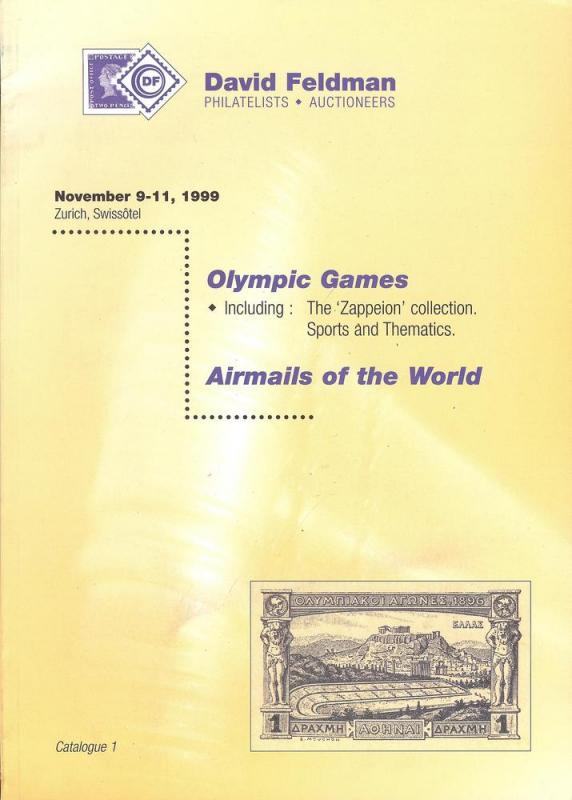 Olympic Games including: The Zappeion collection; Sport...