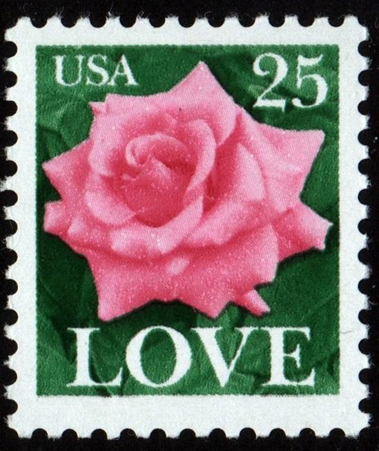 SC#2378 25¢ Love Single (1988) MNH