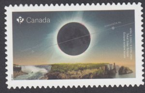 Canada - *NEW* Total Solar Eclipse (2024), Die Cut From Quarterly Pack - MNH