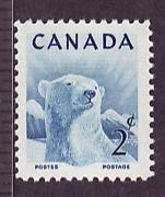 Canada #322 Polar Bear MNH single