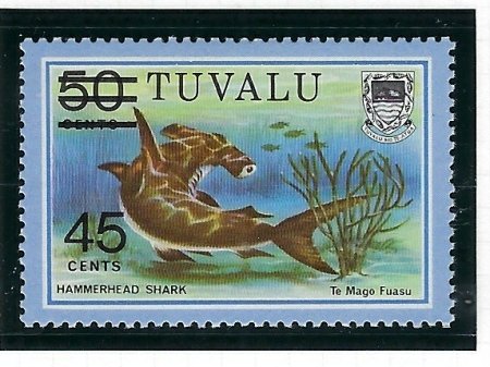 Tuvalu 150 MNH 1981 surcharge (an4873)