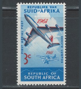 South Africa 1961 50th Anniversary of South Africa Air Mail Scott # 280 MNH