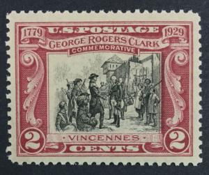 US #651 MINT OG NH XF JUMBO $35 LOT #642