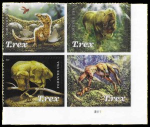 PCBstamps  US #5410/5413 PB $2.20(4x55c)Tyrannosaurus Rex, MNH, (PB-4b)