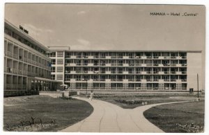 Postcard Romania 1961 Mamaia Hotel Central Tourism