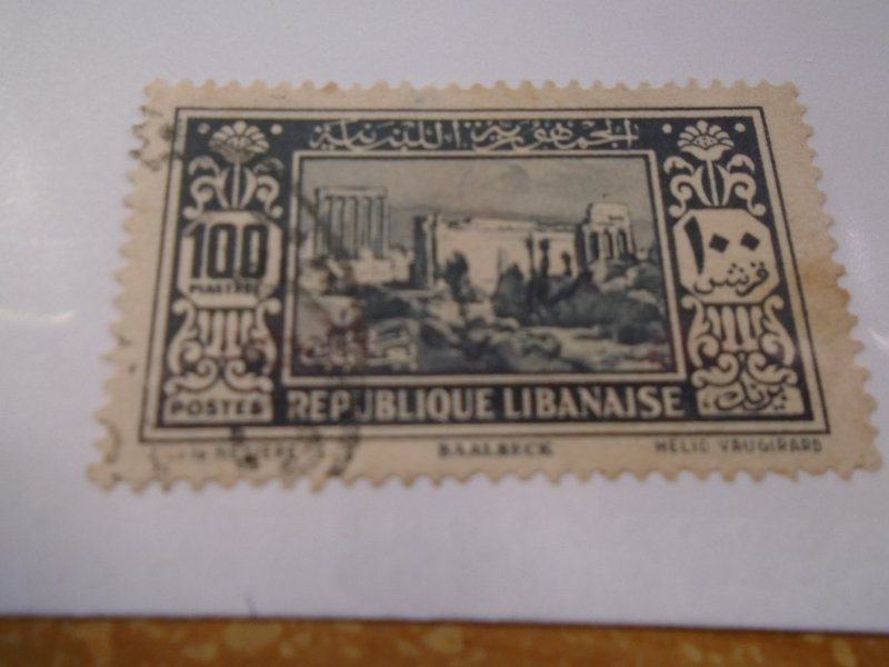 Lebanon  #  134  used