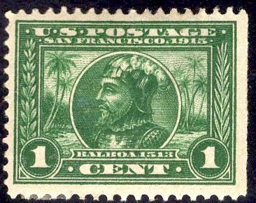 US Stamp Scott #397 Mint Hinged Disturbed OG SCV $15