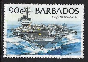 Barbados 882 VFU SHIP T844-7