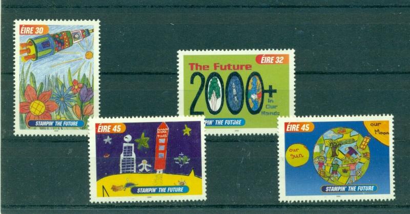 Ireland - Sc# 1242-5. 2000 Kids Stamp Designs. MNH $4.55.