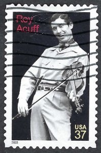 United States #3812 37¢ Roy Acuff (2003). Used.