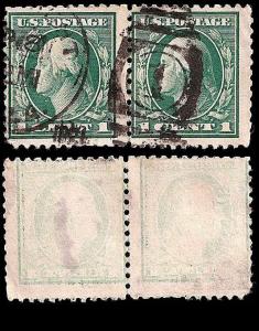 # 498 USED OFFSET PRINTING ON REVERSE