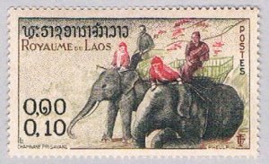 Laos 41 Used Elephants 1 1958 (BP5445)