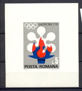 Romania - 1971 - Mi. Sheet 91 (Olympics) - MNH - AE020