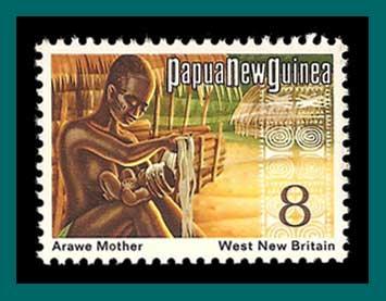 Papua New Guinea 1974 Arawe Mother, MNH  374,SG246