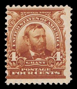 GENUINE SCOTT #303 VF MINT OG NH 1903 BROWN GRANT SCV $140 - ESTATE CLOSEOUT #4