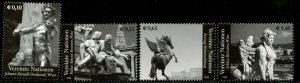 UNITED NATIONS Sc# Vienna 413-416 2008 Vienna Statues Complete Set MNH