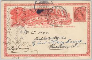 51990 - RHODESIA -  POSTAL HISTORY - POSTAL STATIONERY CARD to GERMANY 1906