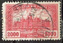 Hungary; 1924: Sc. # 377: O/Used Single Stamp