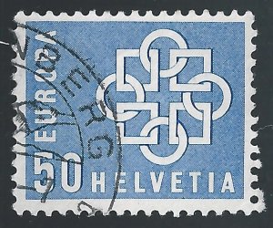 Switzerland #375 50c Europa - Chain, Symbol of The Union