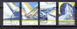 Australia 1011-1014 used
