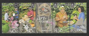 PITCAIRN ISLANDS SG647a 2003 PAINTED LEAVES  FINE USED