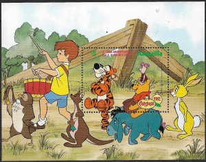 ANGUILLA 1982 DISNEY CHRISTMAS Souvenir Sheet Sc 520 MNH