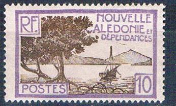 New Caledonia 140 MLH Bay of Paletuviers (N0584)+