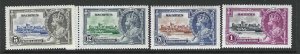 Mauritius 204-207  Complete MNH SC:$67.50