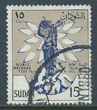 Sudan, Sc #128, 15m Used