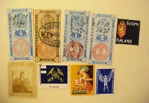 FINLAND  REVENUES 4 DIFF. also 4 DIFF. SEALS