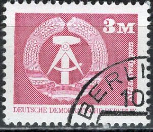 Germany DDR; 1980-81: Sc. # 2085: O/Used Small CTO Single Stamp