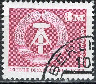 Germany DDR; 1980-81: Sc. # 2085: O/Used Small CTO Single Stamp