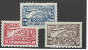 Greece  SC C5-C7 MNH VF SCV$325.00.....Nice Opportunity!