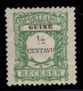 Portuguese Guinea  Scott J30 MH* postage due similar centering