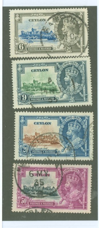 Ceylon #260-263  Single (Complete Set)