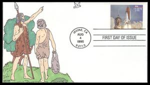 #2544A Endeavor Shuttle Kribbs FDC