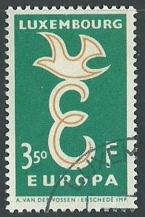 33 Used Stamps of Luxembourg